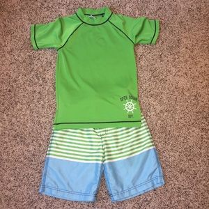 GYMBOREE 2 PIECE SWIM OUTFIT